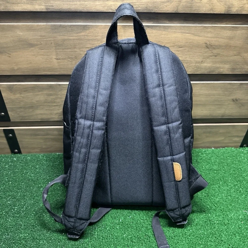 Herschel 2 Strap‎ Backpack Black And Green Candy Cane Inside